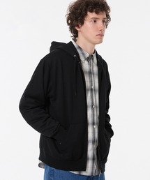 coca(coca) | ポリエステル裏毛ベーシックZIPパーカー |ユニセックス(パーカー)