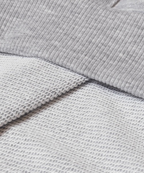 coca（coca）（コカ）の「ポリエステル裏毛ベーシックZIPパーカー |ユニセックス（パーカー・メンズ・ブラック/ライトグレー・L/M/S/XL）」の17枚目の写真