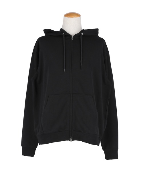coca（coca）（コカ）の「ポリエステル裏毛ベーシックZIPパーカー |ユニセックス（パーカー・メンズ・ブラック/ライトグレー・L/M/S/XL）」の19枚目の写真