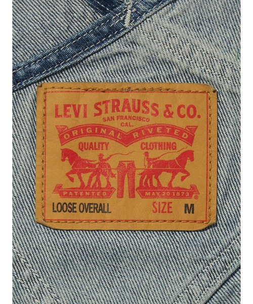 Levi's（リーバイス）の「Levi's/リーバイス WORKWEAR LOOSEオーバーオール（サロペット/オーバーオール・メンズ・ダークインディゴブルー・S/M/L/XL）」の16枚目の写真