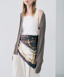 uncrave（アンクレイヴ）の「チェーン シルクスカーフ（バンダナ/スカーフ）」