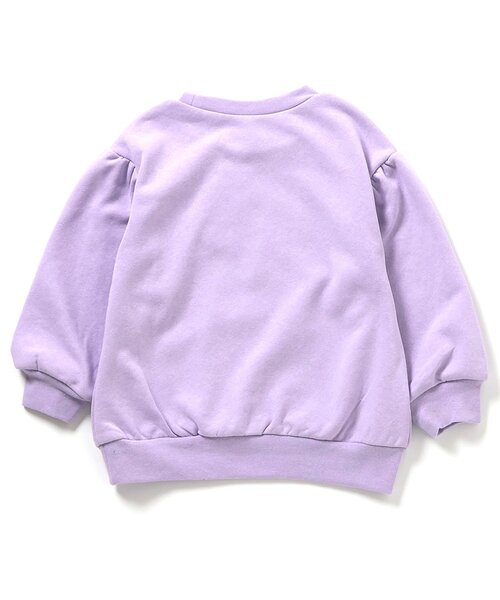 apres les cours(アプレレクール)の「【WEB限定】GIRLSトレーナー/7days Style(スウェット・キッズ・グリーン/ラベンダー/キャメル/イエロー/アイボリー・120/110/90/80/100/140/130)」の6枚目の写真