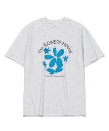 ガーデニングTシャツ_メランジグレー