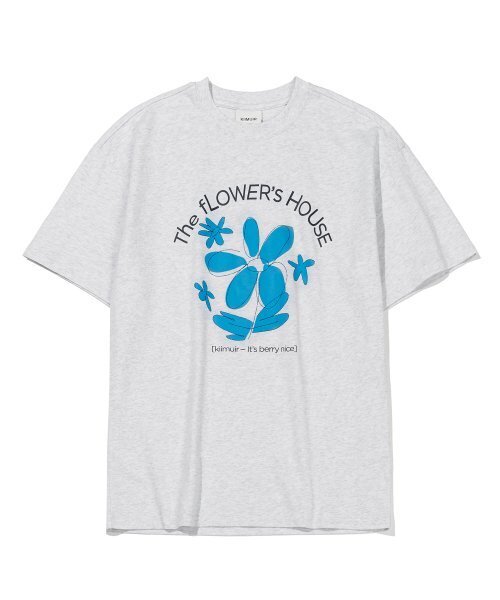 KIIMUIR(キミュア)の「ガーデニングTシャツ_メランジグレー(Tシャツ/カットソー・レディース・その他・LARGE/MEDIUM)」の1枚目の写真