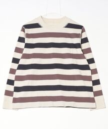 MHL. | THREE COLOUR BLOCK STRIPE TOP(Tシャツ/カットソー)