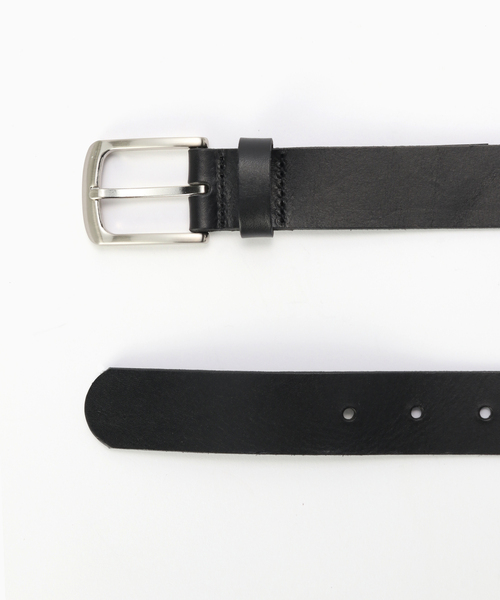 WISM(ウィズム)の「Metalwood Studio / メタルウッド スタジオ PHILLIPS HEAD LEATHER BELT(ベルト・メンズ・ブラック・FREE)」の2枚目の写真