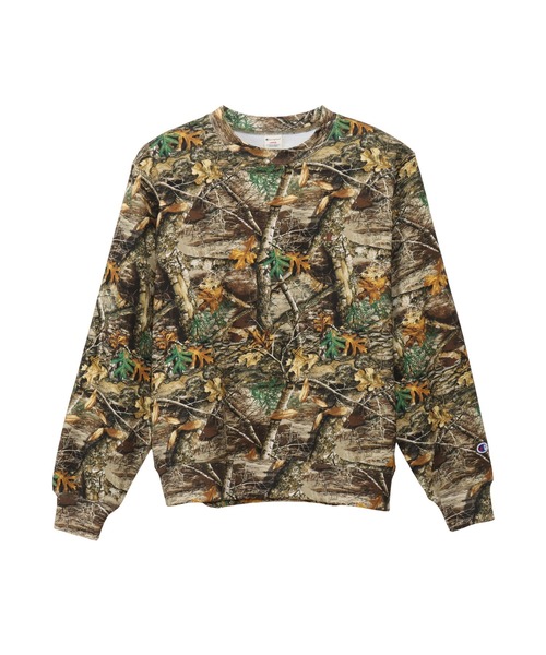 Champion(チャンピオン)の「【Champion/チャンピオン】メンズ メンズカジュアル クルーネックスウェットシャツ(スウェット・メンズ・ブラック系その他/ブラウン系その他・MEDIUM/LARGE/X-LARGE)」の2枚目の写真