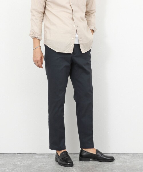 NOLLEY’S(ノーリーズ)の「《ビジカジ対応》ストレッチツイルレギュラーフィットPT 26SS(チノパンツ・メンズ・オリーブ/キナリ/ネイビー・S/M/L/XL)」の21枚目の写真