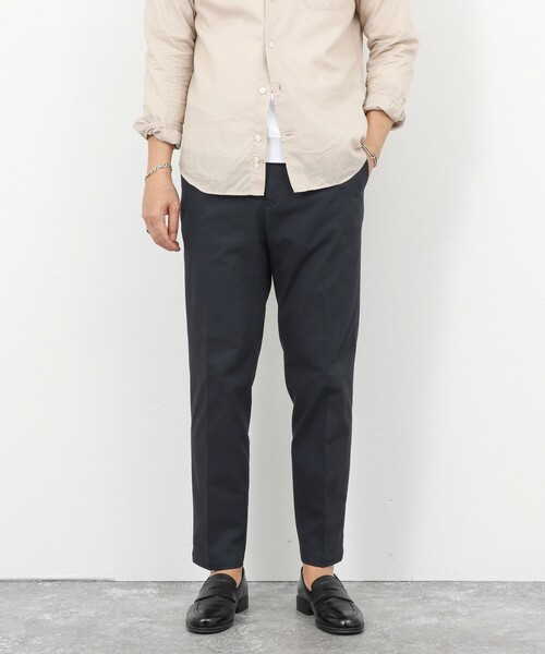 NOLLEY’S(ノーリーズ)の「《ビジカジ対応》ストレッチツイルレギュラーフィットPT 26SS(チノパンツ・メンズ・オリーブ/キナリ/ネイビー・S/M/L/XL)」の22枚目の写真