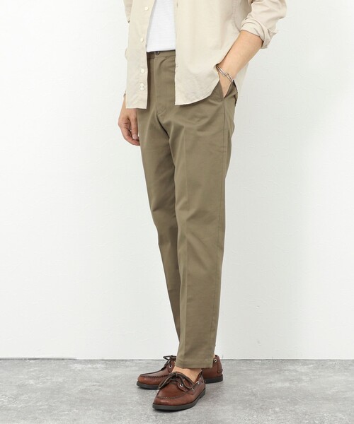 NOLLEY’S(ノーリーズ)の「《ビジカジ対応》ストレッチツイルレギュラーフィットPT 26SS(チノパンツ・メンズ・オリーブ/キナリ/ネイビー・S/M/L/XL)」の15枚目の写真