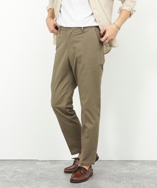 NOLLEY’S(ノーリーズ)の「《ビジカジ対応》ストレッチツイルレギュラーフィットPT 26SS(チノパンツ・メンズ・オリーブ/キナリ/ネイビー・S/M/L/XL)」の16枚目の写真