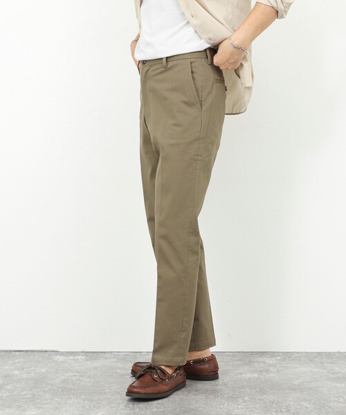 NOLLEY’S(ノーリーズ)の「《ビジカジ対応》ストレッチツイルレギュラーフィットPT 26SS(チノパンツ・メンズ・オリーブ/キナリ/ネイビー・S/M/L/XL)」の17枚目の写真