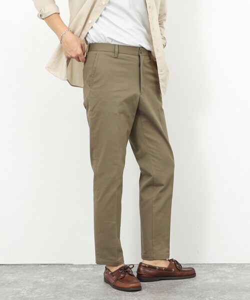 NOLLEY’S(ノーリーズ)の「《ビジカジ対応》ストレッチツイルレギュラーフィットPT 26SS(チノパンツ・メンズ・オリーブ/キナリ/ネイビー・S/M/L/XL)」の20枚目の写真