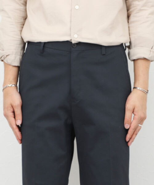 NOLLEY’S(ノーリーズ)の「《ビジカジ対応》ストレッチツイルレギュラーフィットPT 26SS(チノパンツ・メンズ・オリーブ/キナリ/ネイビー・S/M/L/XL)」の6枚目の写真
