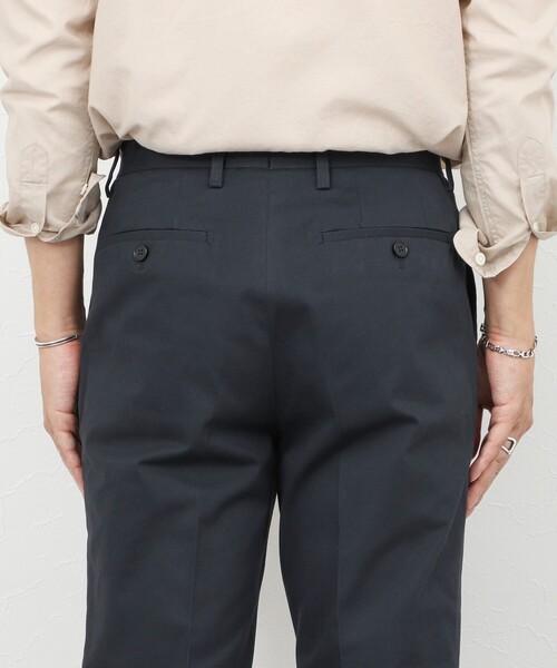 NOLLEY’S(ノーリーズ)の「《ビジカジ対応》ストレッチツイルレギュラーフィットPT 26SS(チノパンツ・メンズ・オリーブ/キナリ/ネイビー・S/M/L/XL)」の8枚目の写真