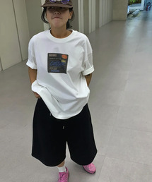 COSO（コソ）の「レトロバス半袖Tシャツ(ホワイト)（Tシャツ/カットソー）」