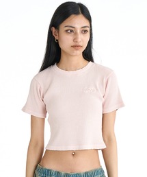 DC/ディーシー レディース 半袖 ミニTシャツ 26 WS TELECO SHORT SS LST261313