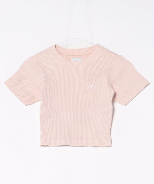 DC(ディーシー)の「DC/ディーシー レディース 半袖 ミニTシャツ 26 WS TELECO SHORT SS LST261313(Tシャツ/カットソー・レディース・スミクロ/マルチ/ライトピンク/ブラック/ホワイト・M/S)」の11枚目の写真
