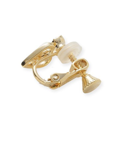 SNIDEL（スナイデル）の「ハートキャッチストーンモチーフイヤリング（イヤリング・レディース・シルバー/ゴールド・F）」の6枚目の写真