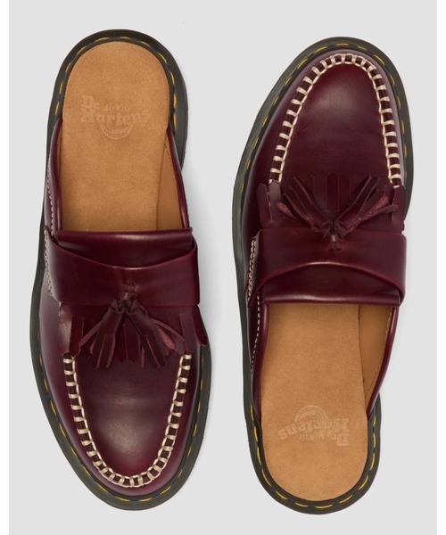 Dr. Martens（ドクターマーチン）の「Dr. Martens/ドクターマーチン ADRIAN  ミュール 42359601（サンダル・メンズ・チェリーレッド・UK9/UK6/UK4/UK3/UK5/UK10/UK7/UK8）」の2枚目の写真