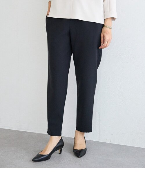 LIVETART（リヴェタート）の「《LIVETART》ウエストリブスリムパンツ（その他パンツ・レディース・ブラック/ネイビー・1/0/2）」の2枚目の写真