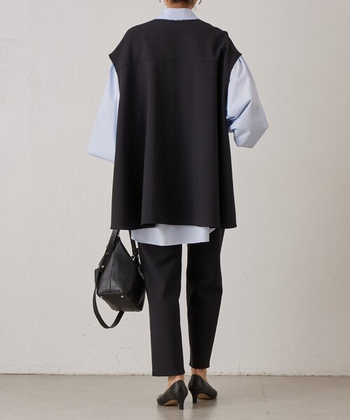 LIVETART（リヴェタート）の「《LIVETART》ウエストリブスリムパンツ（その他パンツ・レディース・ブラック/ネイビー・1/0/2）」の13枚目の写真