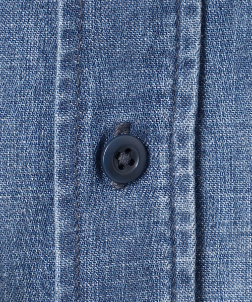 JOURNAL STANDARD relume（ジャーナルスタンダード　レリューム）の「デニムバンドカラーシャツ（シャツ/ブラウス・レディース・ブルー/ブルー系その他・FREE）」の13枚目の写真