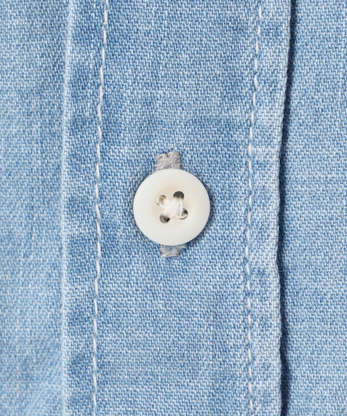 JOURNAL STANDARD relume（ジャーナルスタンダード　レリューム）の「デニムバンドカラーシャツ（シャツ/ブラウス・レディース・ブルー/ブルー系その他・FREE）」の16枚目の写真