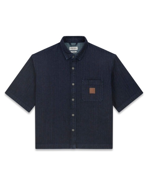GUESS JEANS Oversize Crop Short Sleeves Shirt 半袖シャツ | GUESS