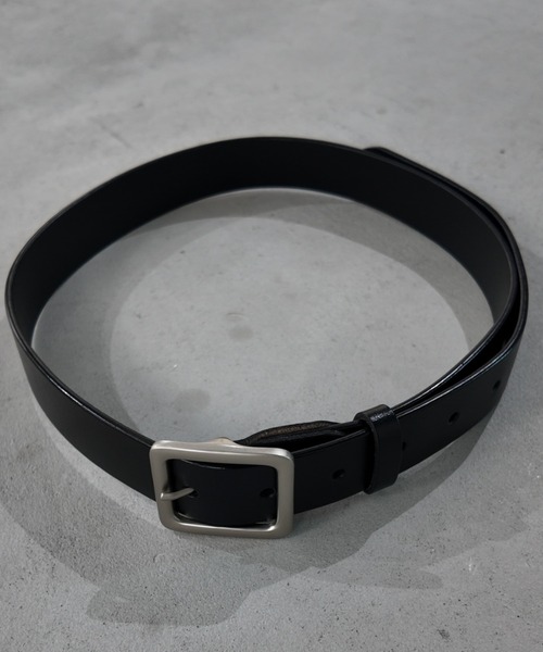 Auntie Rosa Holiday（アンティローザホリデー）の「リアルレザースクエアバックルベルト（ベルト・レディース・ブラック・FREE）」の7枚目の写真