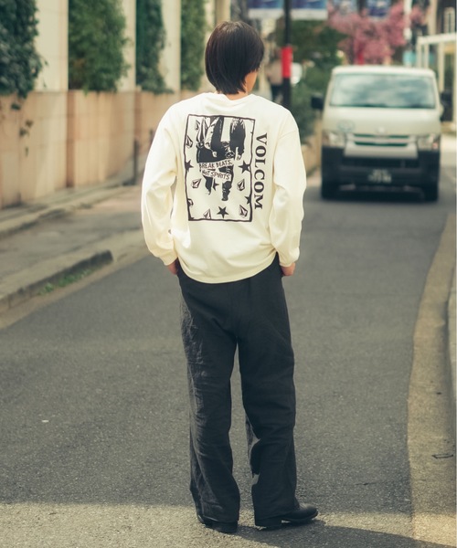VOLCOM(ボルコム)の「VOLCOM メンズ BACK GRAPHIC LS TEE ロンT 【2026年春夏モデル】(Tシャツ/カットソー・メンズ・ブラック/オフホワイト/ブルー系その他・SMALL/X-LARGE/MEDIUM/LARGE)」の14枚目の写真