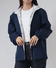 マウンテンパーカー（ブルー・ネイビー/青色系・UVカット