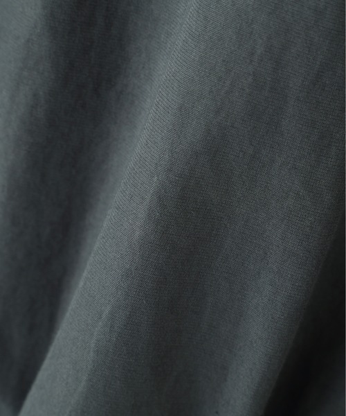 MHL.(エムエイチエル)の「GARMENT DYE COTTON SHIRTING(シャツ/ブラウス・レディース・ホワイト/グリーン・1/2)」の7枚目の写真