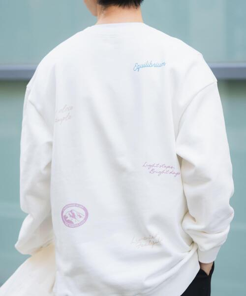 ITEMS URBANRESEARCH(アイテムズ アーバンリサーチ)の「ランダムプリント スウェットプルオーバー(スウェット・メンズ・ホワイト/ブラック/グレー・MEDIUM/LARGE)」の16枚目の写真