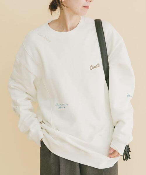 ITEMS URBANRESEARCH(アイテムズ アーバンリサーチ)の「ランダムプリント スウェットプルオーバー(スウェット・メンズ・ホワイト/ブラック/グレー・MEDIUM/LARGE)」の20枚目の写真