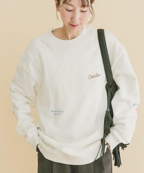 ITEMS URBANRESEARCH(アイテムズ アーバンリサーチ)の「ランダムプリント スウェットプルオーバー(スウェット・メンズ・ホワイト/ブラック/グレー・MEDIUM/LARGE)」の21枚目の写真