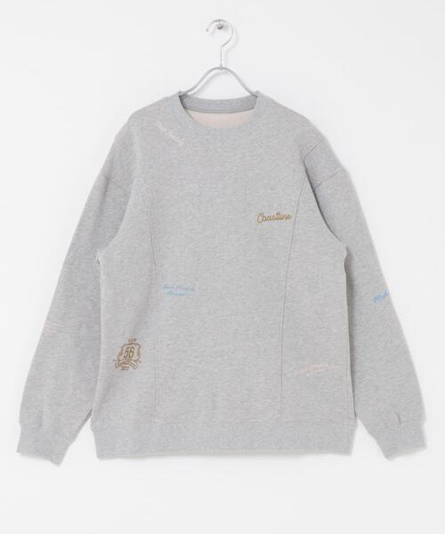 ITEMS URBANRESEARCH(アイテムズ アーバンリサーチ)の「ランダムプリント スウェットプルオーバー(スウェット・メンズ・ホワイト/ブラック/グレー・MEDIUM/LARGE)」の6枚目の写真