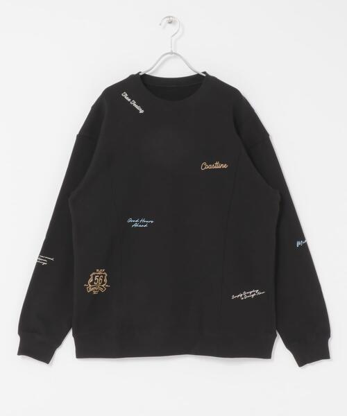 ITEMS URBANRESEARCH(アイテムズ アーバンリサーチ)の「ランダムプリント スウェットプルオーバー(スウェット・メンズ・ホワイト/ブラック/グレー・MEDIUM/LARGE)」の9枚目の写真