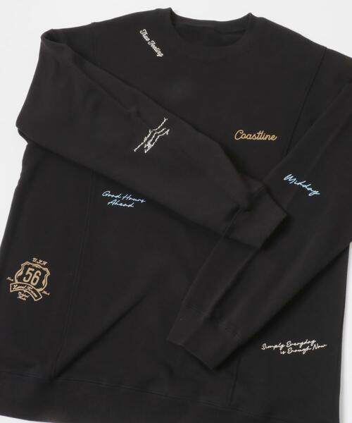 ITEMS URBANRESEARCH(アイテムズ アーバンリサーチ)の「ランダムプリント スウェットプルオーバー(スウェット・メンズ・ホワイト/ブラック/グレー・MEDIUM/LARGE)」の10枚目の写真