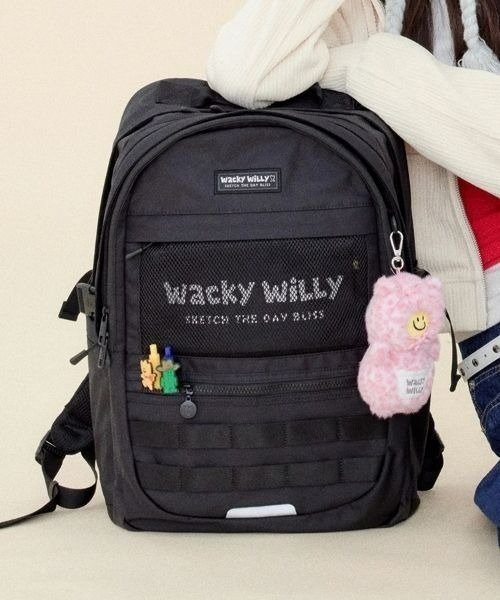 Wacky WiLLy（ワッキーウィリー）の「[26SS] FLIGHT V2 BACKPACK 33L（バックパック/リュック・メンズ・アイボリー/ブラック・FREE）」の3枚目の写真