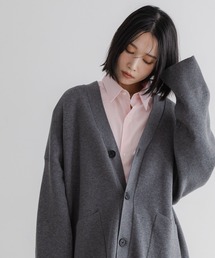 LOWRYS FARM | 【LFM(U)】スウェットライクニットカーディガン　 646593(カーディガン/ボレロ)