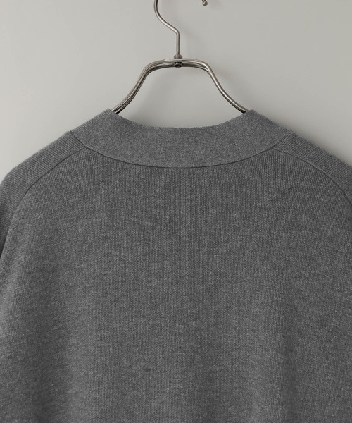 LOWRYS FARM（ローリーズファーム）の「【LFM(U)】スウェットライクニットカーディガン　 646593（カーディガン/ボレロ・メンズ・グレー/ネイビー/イエロー・FREE）」の10枚目の写真