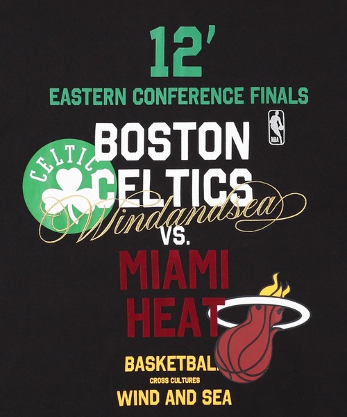 NBA(エヌビーエー)の「Multi-Technique Graphic Tee(Tシャツ/カットソー・メンズ・ブラック/ホワイト・L/M/XL/S)」の8枚目の写真