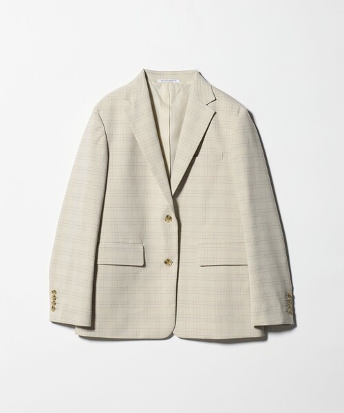 BEAUTY&YOUTH UNITED ARROWS(ビューティーアンドユースユナイテッドアローズ)の「ポリエステルブレンド チェック テーラードジャケット(テーラードジャケット・レディース・ベージュ・S/M)」の9枚目の写真