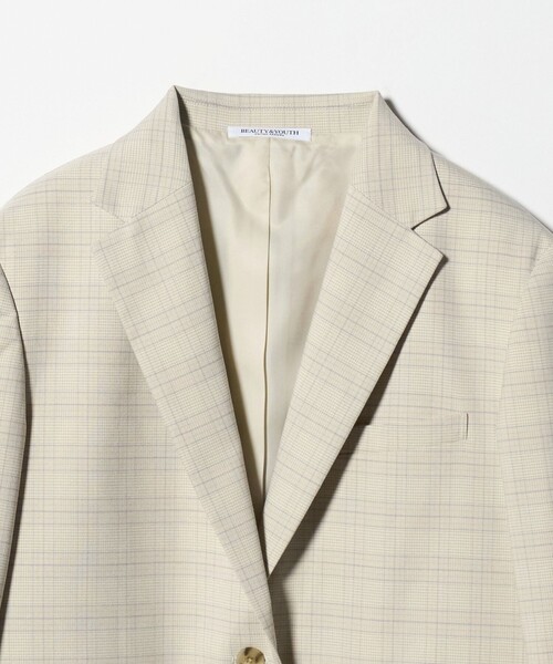 BEAUTY&YOUTH UNITED ARROWS(ビューティーアンドユースユナイテッドアローズ)の「ポリエステルブレンド チェック テーラードジャケット(テーラードジャケット・レディース・ベージュ・S/M)」の11枚目の写真