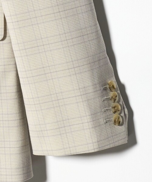 BEAUTY&YOUTH UNITED ARROWS(ビューティーアンドユースユナイテッドアローズ)の「ポリエステルブレンド チェック テーラードジャケット(テーラードジャケット・レディース・ベージュ・S/M)」の12枚目の写真
