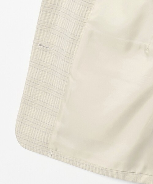 BEAUTY&YOUTH UNITED ARROWS(ビューティーアンドユースユナイテッドアローズ)の「ポリエステルブレンド チェック テーラードジャケット(テーラードジャケット・レディース・ベージュ・S/M)」の17枚目の写真