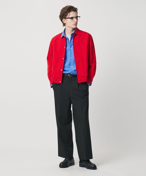 BEAUTY&YOUTH UNITED ARROWS（ビューティーアンドユースユナイテッドアローズ）の「ハイデンシティ シャツ ブルゾン（ブルゾン・メンズ・コバルトブルー/レッド・L/S/XL/M）」の8枚目の写真
