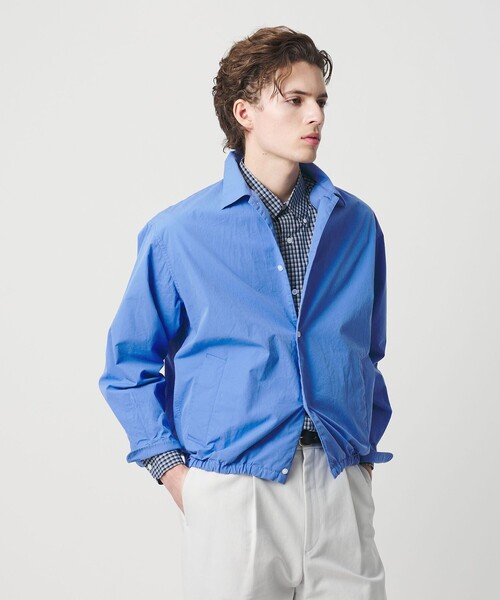 BEAUTY&YOUTH UNITED ARROWS（ビューティーアンドユースユナイテッドアローズ）の「ハイデンシティ シャツ ブルゾン（ブルゾン・メンズ・コバルトブルー/レッド・L/S/XL/M）」の10枚目の写真