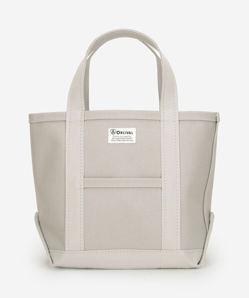 ORCIVAL（オーシバル）の「ORCIVAL | プリント キャンバストートバッグ 小 UNISEX（トートバッグ・レディース・グレー系その他/ホワイト系その他5・-）」の4枚目の写真